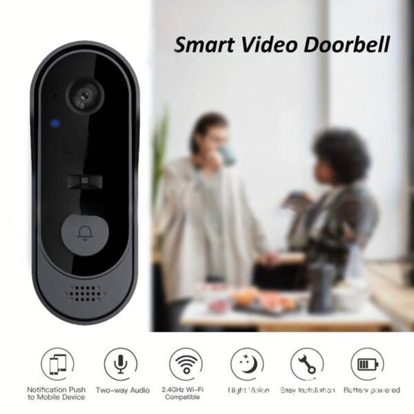 Smart Doorbell Remote Monitoring Video