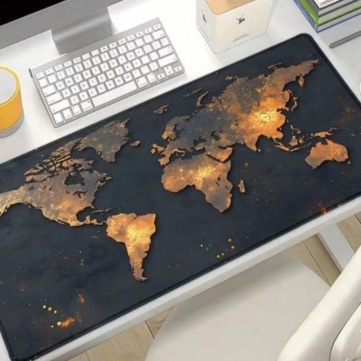 Oversized Popular US Dollar Pattern Office Mouse Mat Thickened